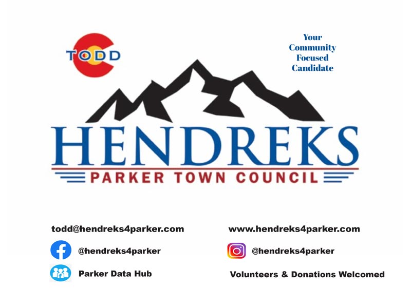 todd hendreks for Parker Town Council
