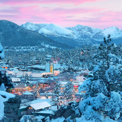 estes park winter wonderland