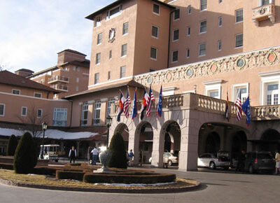 Broadmoor Hotel Entry Colorado Springs CO