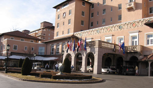 Broadmoor Hotel Entry Colorado Springs CO