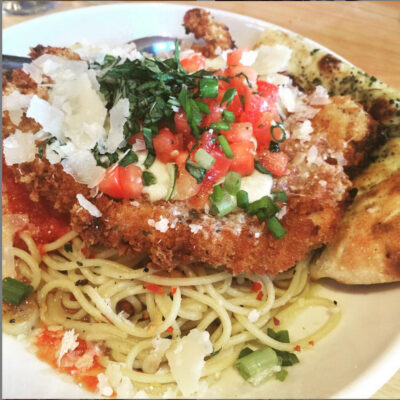 Chicken parmesan at Via Baci in Lone Tree