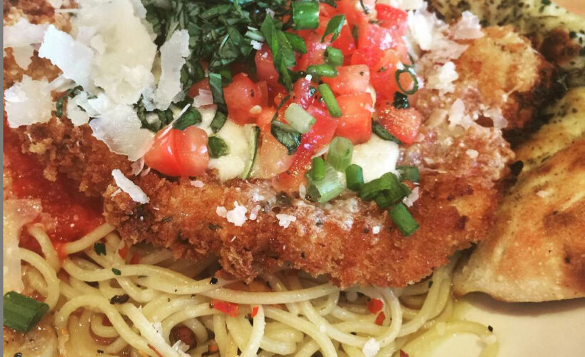 Chicken parmesan at Via Baci in Lone Tree