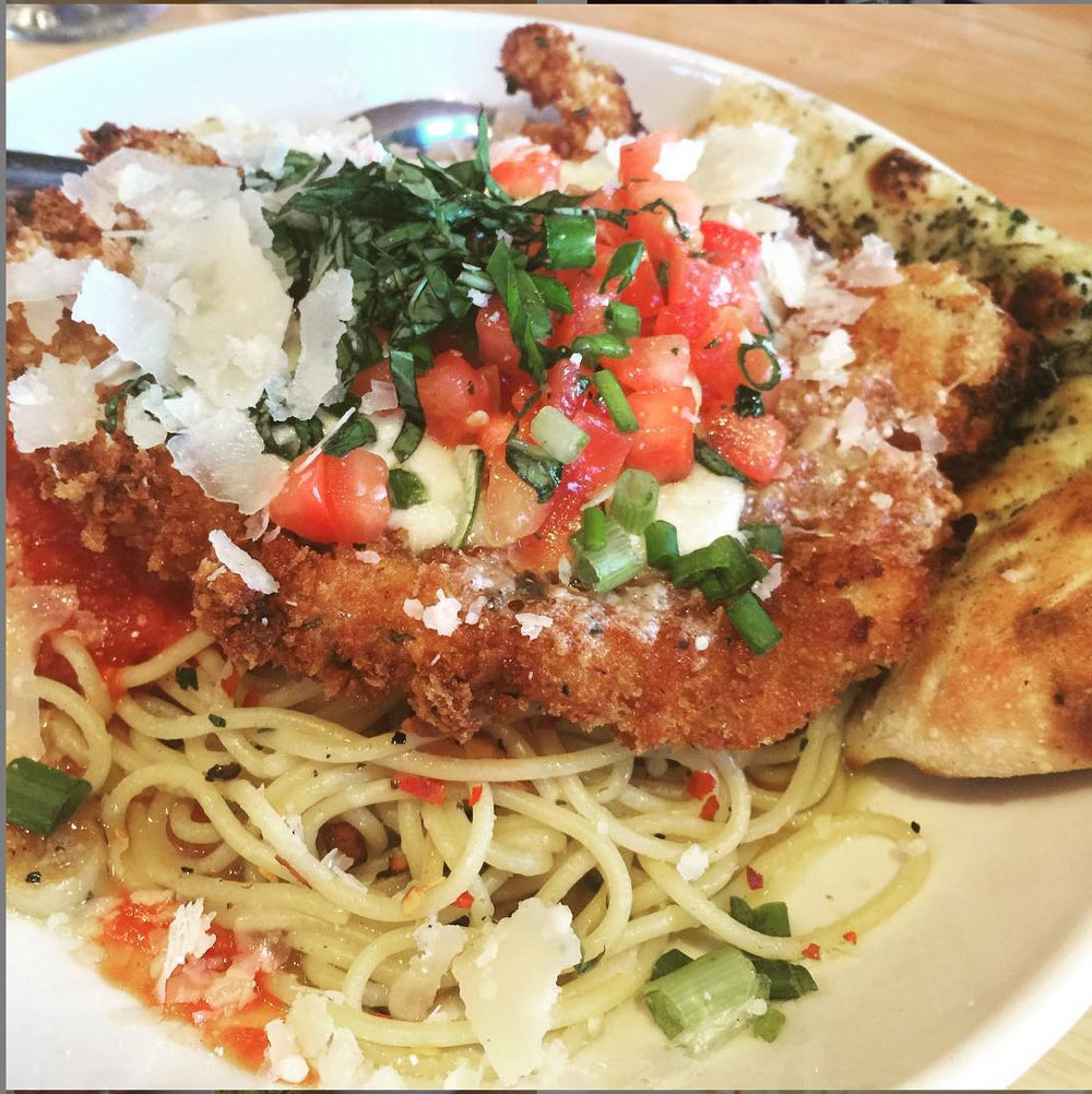 Chicken parmesan at Via Baci in Lone Tree