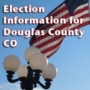 election information for douglas county colorado flag parker lights