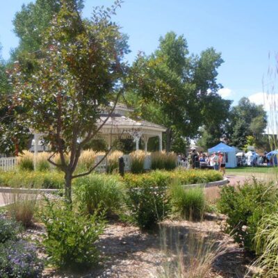 gazebo at O'Brien Parker Parker Colorado summer