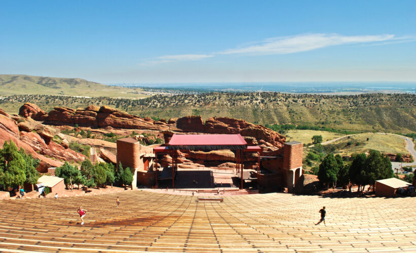 Red Rocks Amphitheater Morrison Colorado Easter Sunrise Service