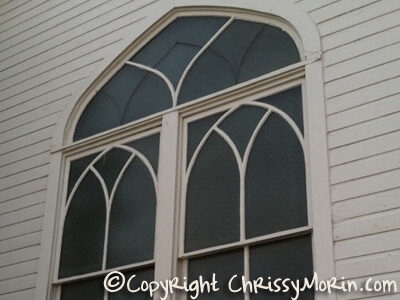 Ruth Chapel window mainstreet town of parker co