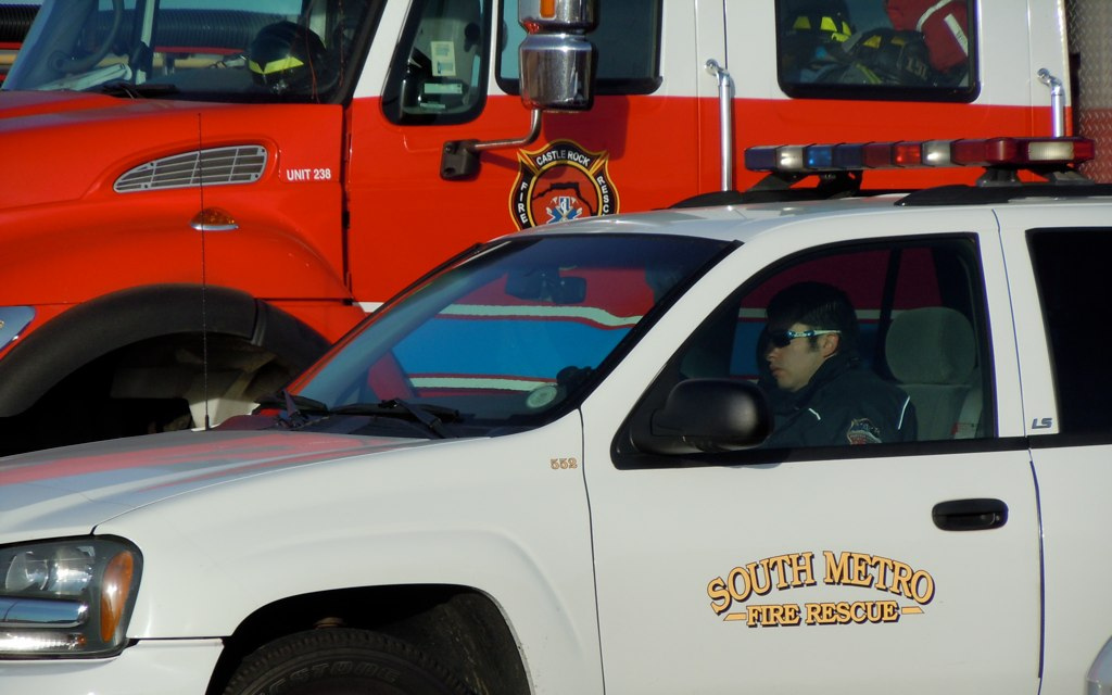 Franktown fire today threatens homes and livestock 2011