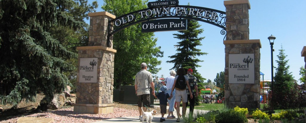 Welcome to Parker Colorado Founded 1864 Obrien Park