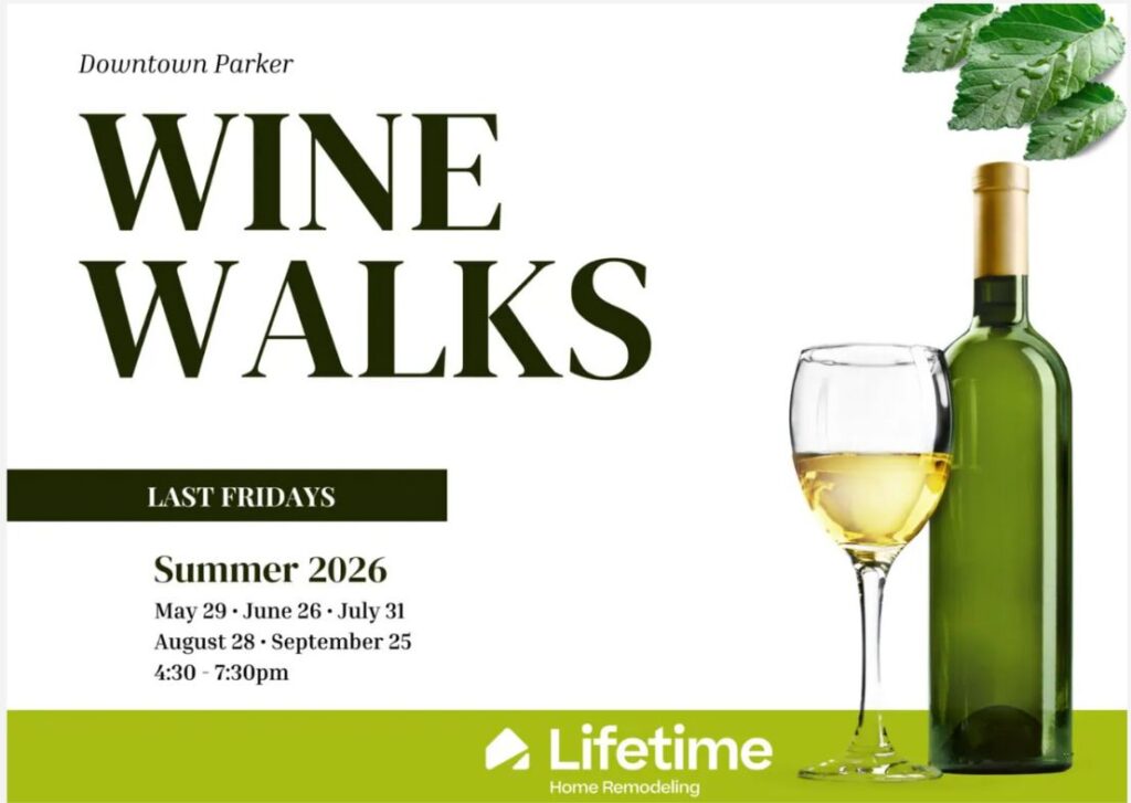 wine walks parker mainstreet 2026